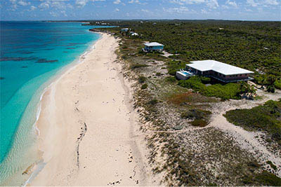 Beachfront Home for sale on San Salvador, The Bahamas