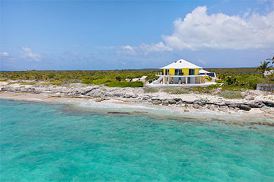 Beachfront Home for sale on San Salvador, The Bahamas