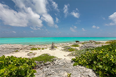 Beachfront Home for sale on San Salvador, The Bahamas